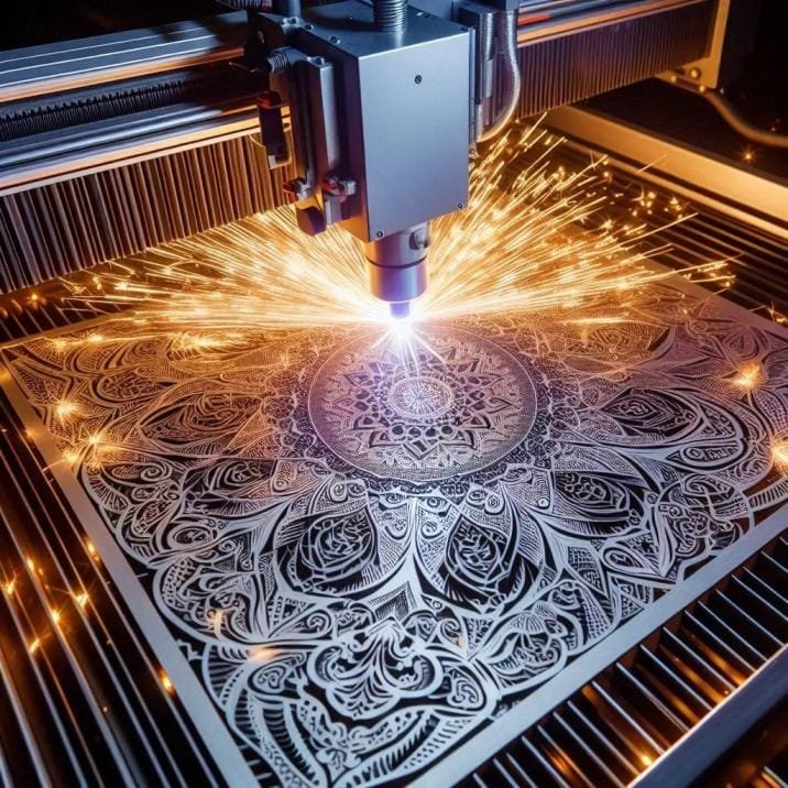 Acrylic Laser Cutting in Dubai